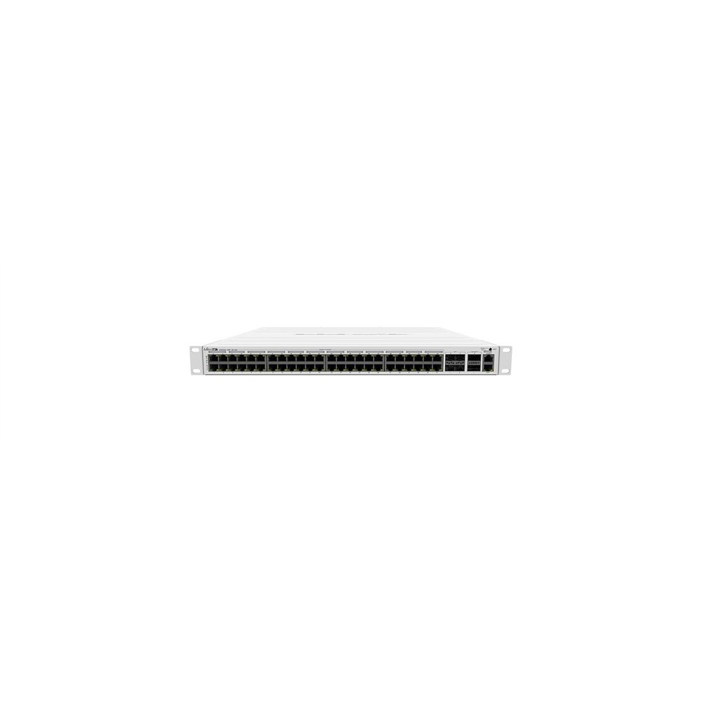 mikrotik crs354-48p-4s+2q+rm switch l3 gigabit ethernet (10/100/1000) energí­a sobre ethernet (poe) 1u