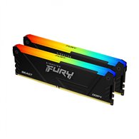 kingston technology fury beast rgb módulo de memoria 16 gb 2 x 8 gb ddr4 3200 mhz