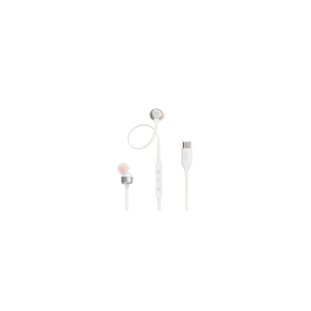 jbl tune 310c auriculares alámbrico dentro de oído llamadas/música usb tipo c blanco