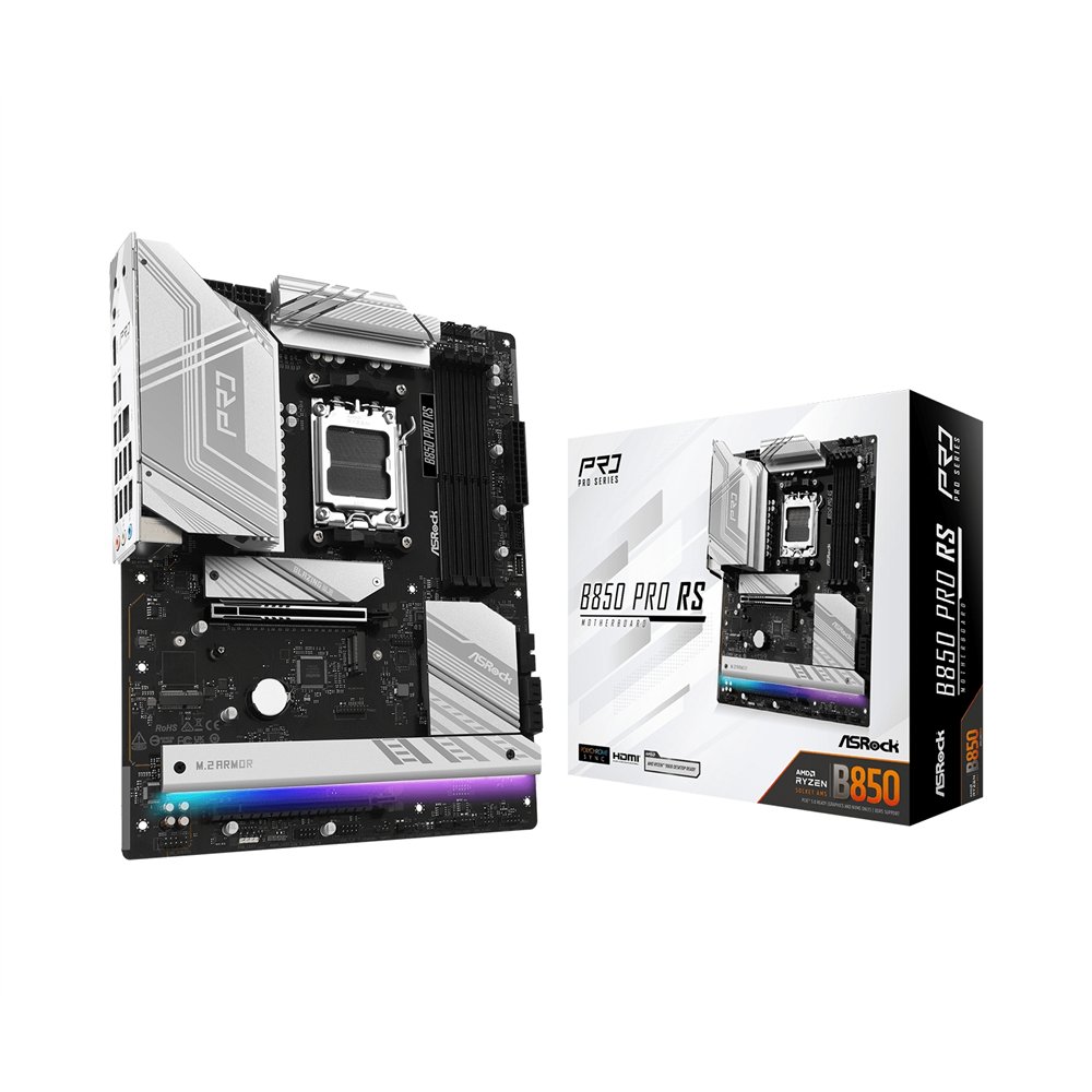 asrock b850 pro rs amd b850 zócalo am5 atx