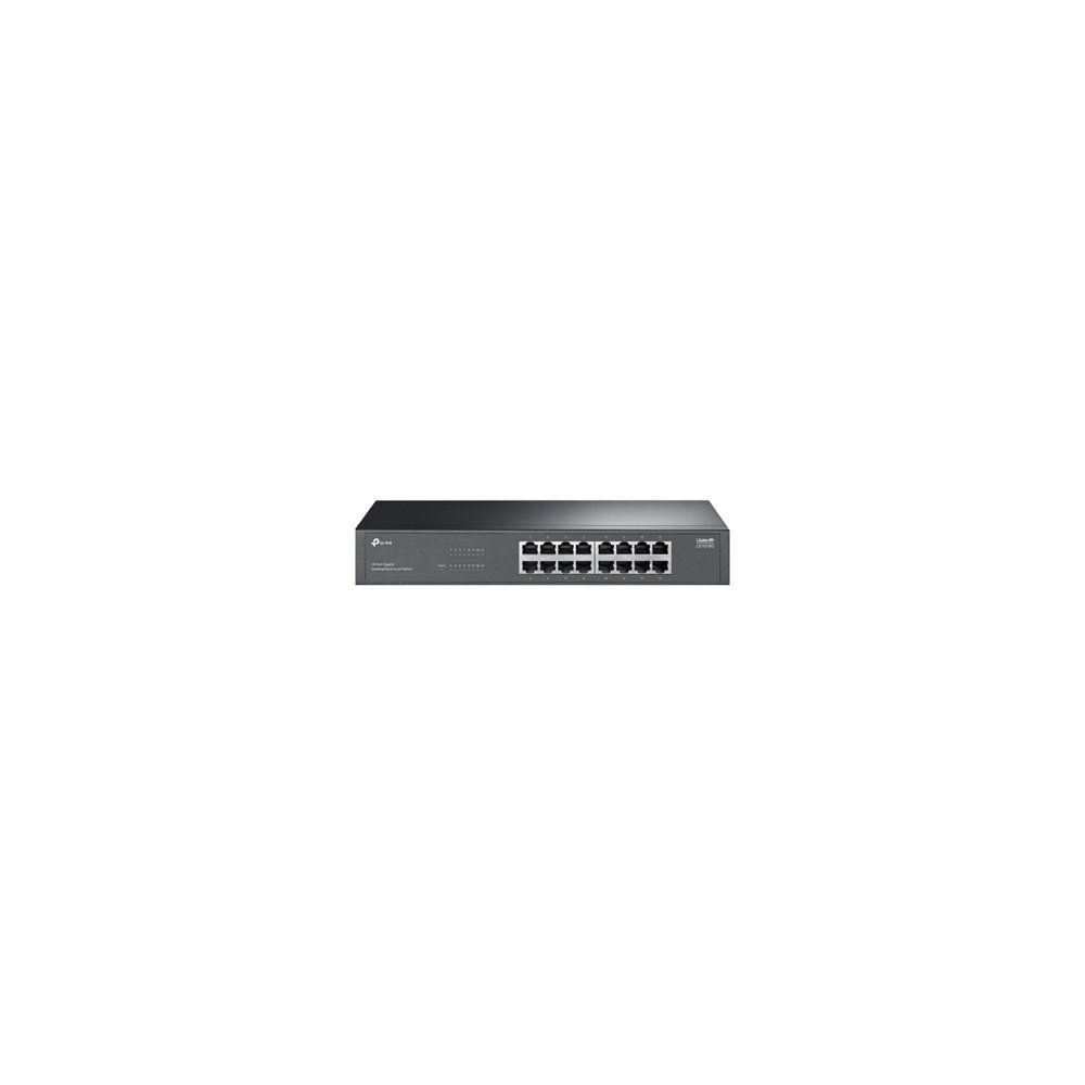 tp-link ls1016g switch no administrado gigabit ethernet (10/100/1000) negro