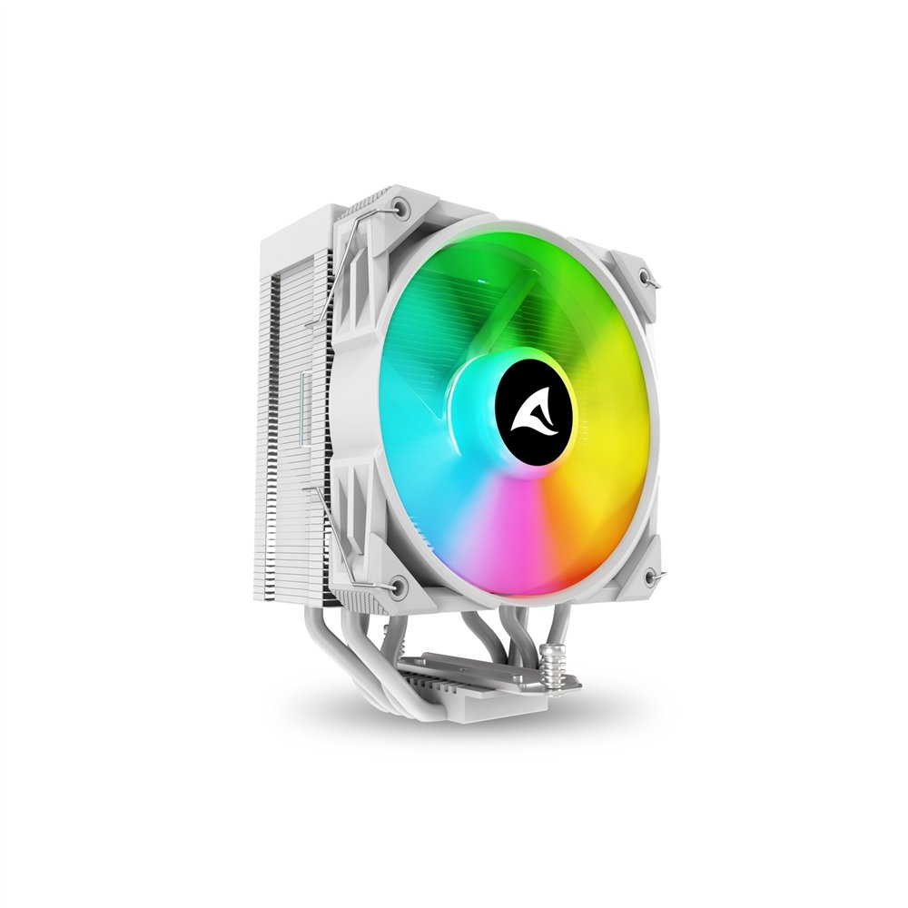 sharkoon a40 rgb procesador refrigerador de aire 12 cm blanco 1 pieza(s)