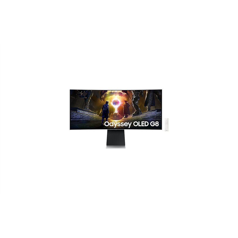 samsung ls34dg850suxdu pantalla para pc 86,4 cm (34") 3440 x 1440 pixeles oled plata