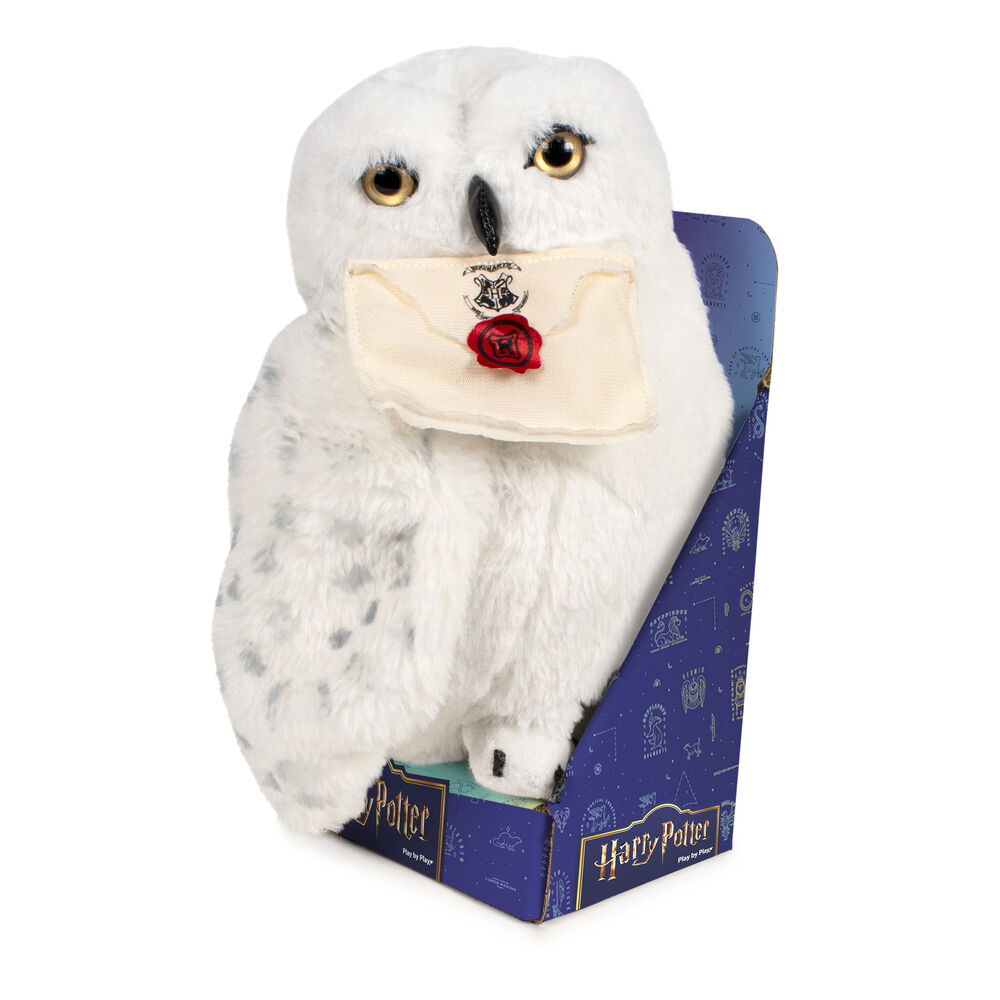 peluche hedwig harry potter 25cm