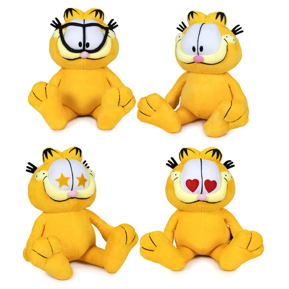 peluche cute emoji garfield 30cm surtido