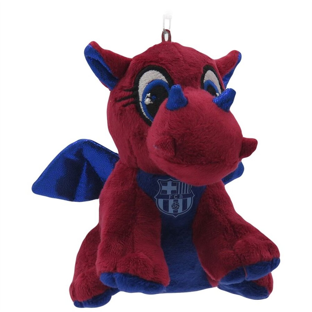 llavero peluche dragon fc barcelona