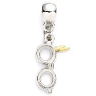 colgante charm bolt with glasses harry potter