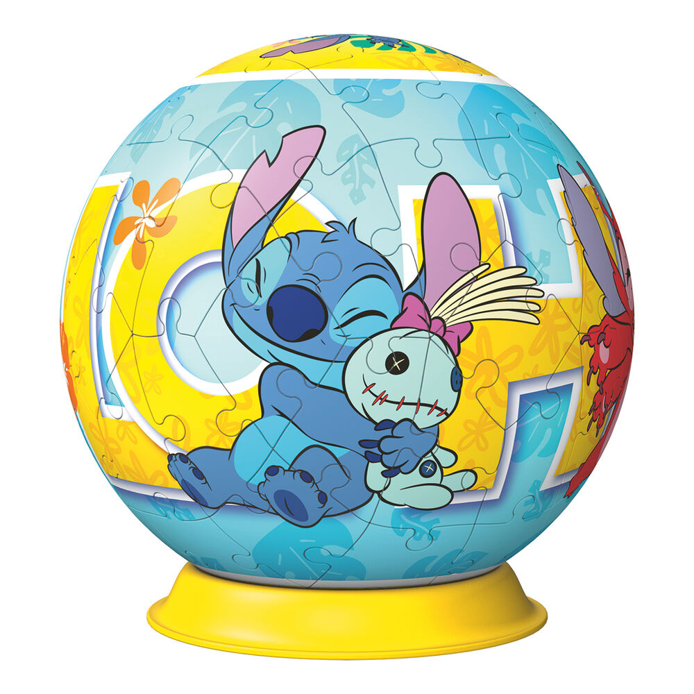 puzzle 3d stitch disney 72pzs