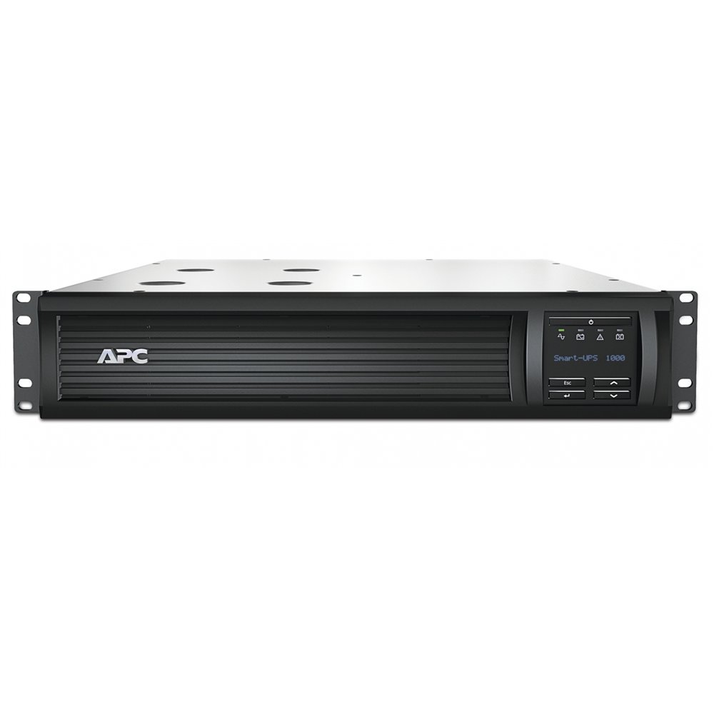 apc sistema de alimentación ininterrumpida (ups) lí­nea interactiva 1000 va, 700 w, 4 salidas ac (2u) negro