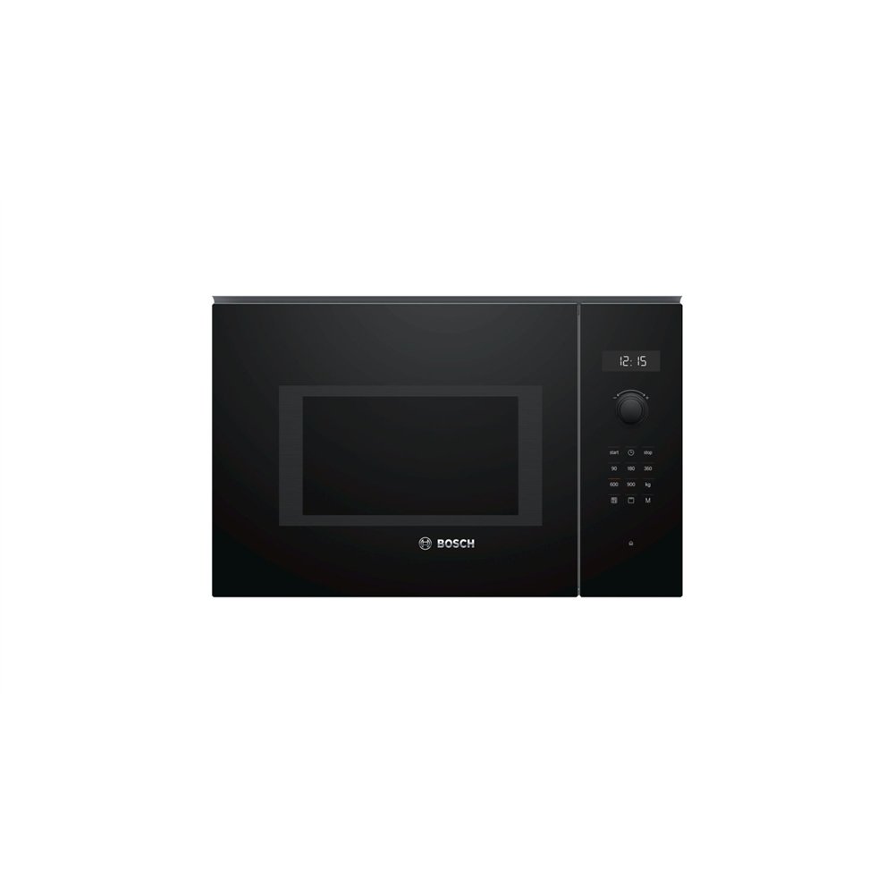 bosch serie 6 bel554mb0 microondas integrado microondas combinado 25 l 900 w negro, acero inoxidable