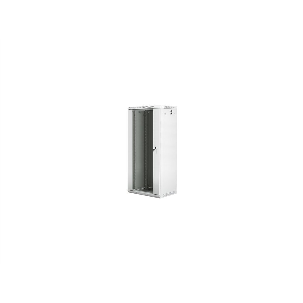 lanberg wf01-6427-10s armario rack 27u bastidor de pared blanco