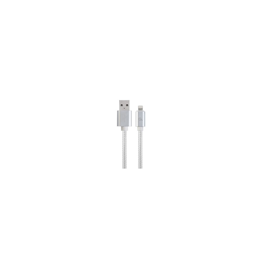 gembird ccb-musb2b-amlm-6-s cable usb 1,8 m usb 2.0 usb b lightning plata