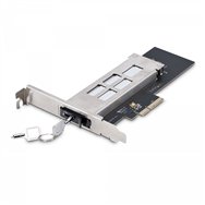 startech.com tarjeta pcie x4 a ssd nvme m.2 - rack móvil backplane con bandeja removible hot swap intercambiable en caliente - b