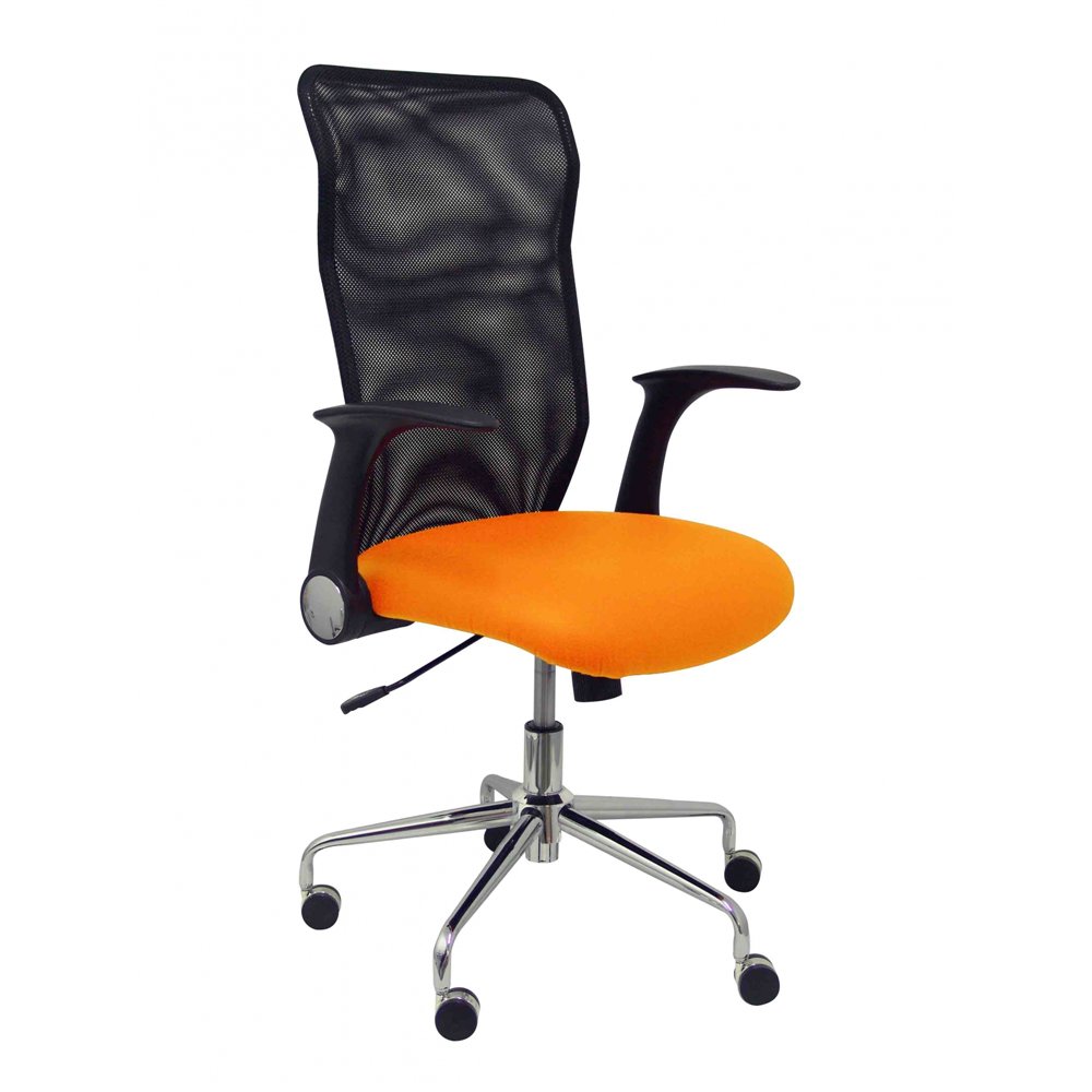 piqueras y crespo silla minaya similpiel naranja