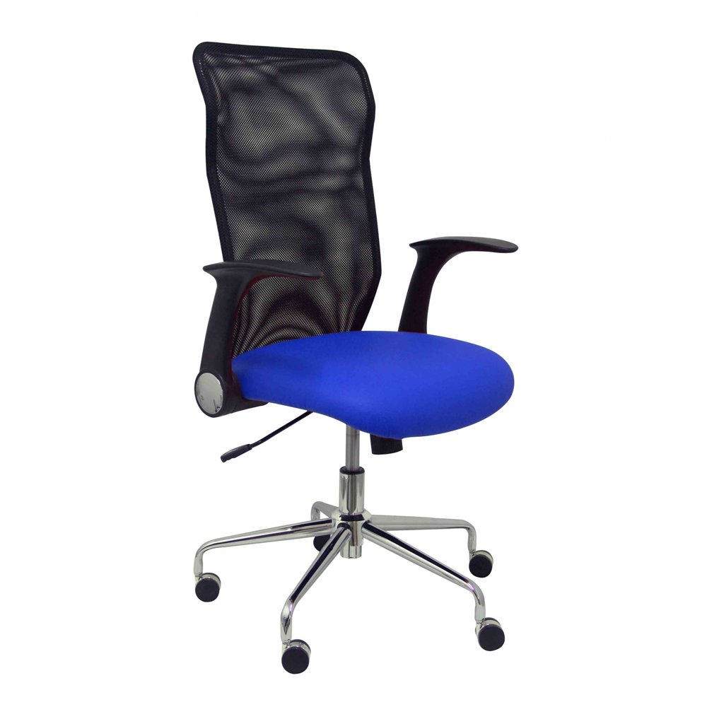 piqueras y crespo silla minaya similpiel azul