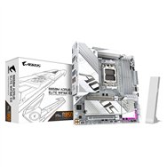 gigabyte b850m aorus elite wifi6e ice placa base - procesadores amd ryzen serie 9000, 12+2+1 fases vrm digitales, hasta 8200mhz 