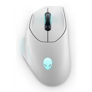 alienware aw620m ratón juego mano derecha rf wireless + usb type-c óptico 26000 dpi