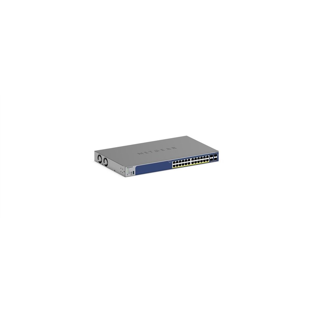netgear gs728txp l2/l3 10g ethernet (100/1000/10000) energía sobre ethernet (poe) negro