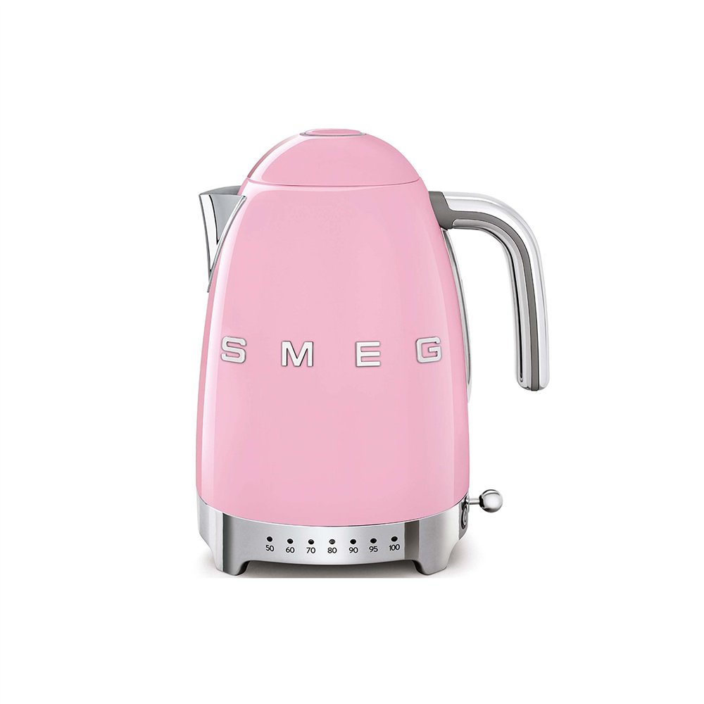 smeg klf04pkeu tetera eléctrica 1,7 l 2400 w rosa