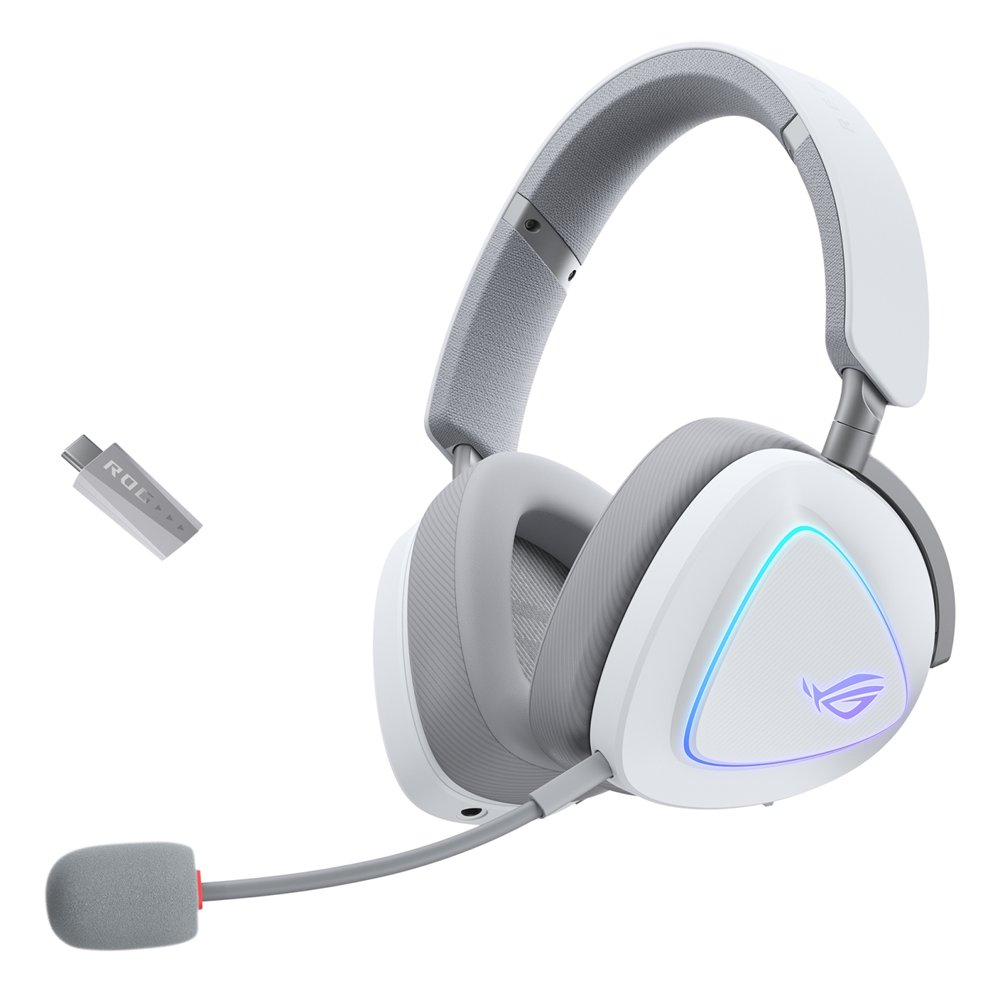 asus rog delta ii auriculares inalámbrico y alámbrico diadema juego usb tipo c bluetooth negro