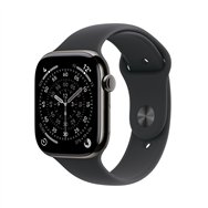 apple watch series 11 oled 46 mm digital 416 x 496 pixeles pantalla táctil 5g titanio wifi gps (satélite)
