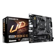 gigabyte b550m ds3h ac r2 placa base - procesadores amd ryzen 5000, vrm de 5+3 fases, hasta 4733 mhz ddr4 (o.c.), 1x m.2 pcie 4.