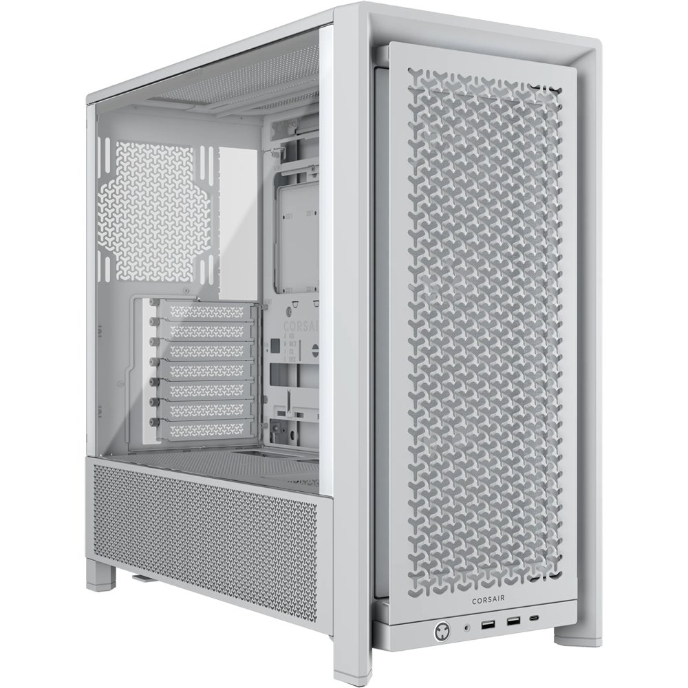 corsair frame 4000d rs midi tower blanco