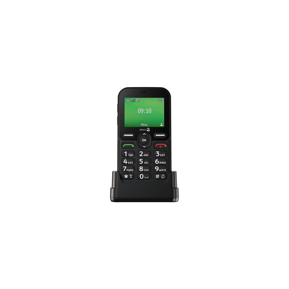 doro leva e10 6,1 cm (2.4") 118,9 g negro teléfono para personas mayores