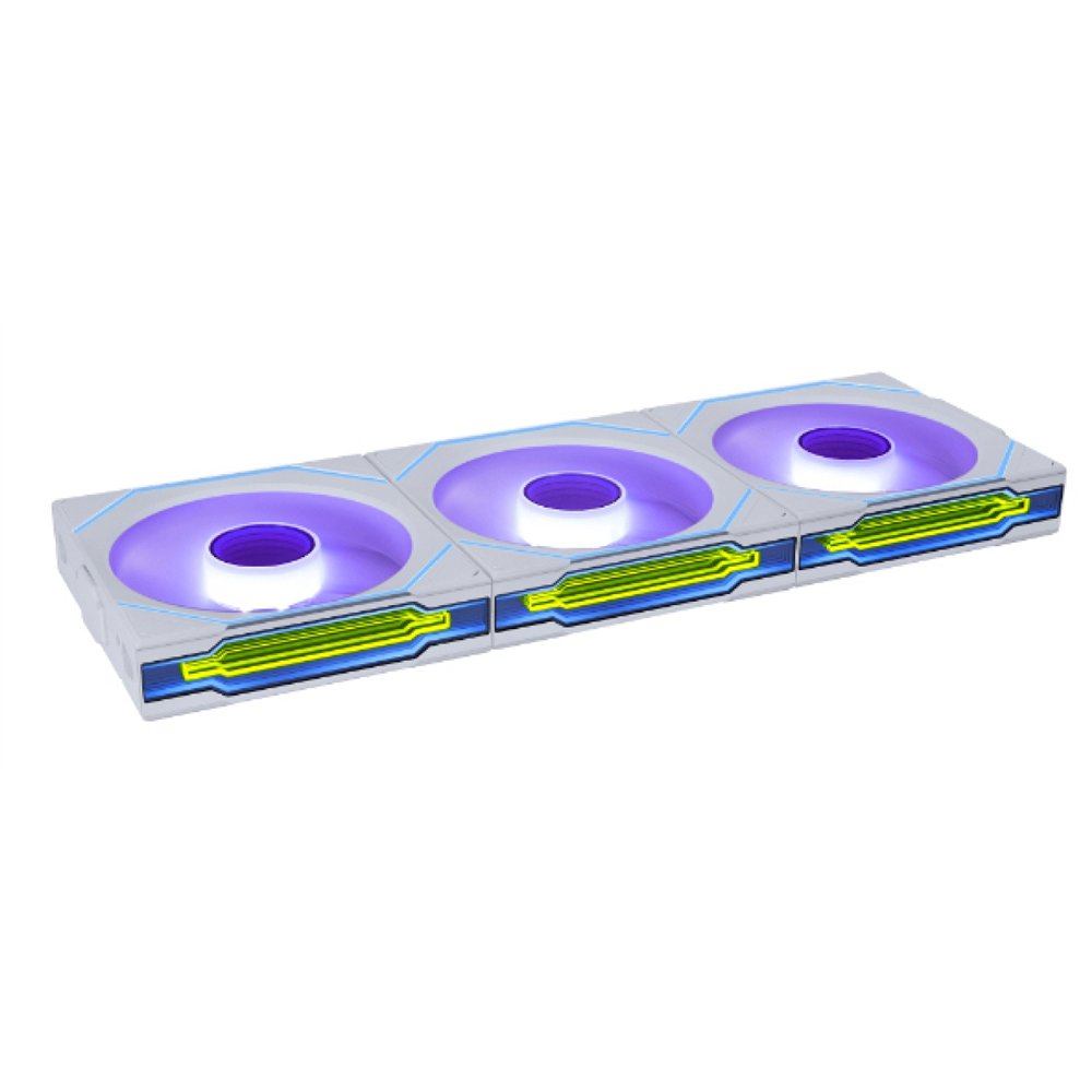 lian li uni fan sl-inf wireless 120 carcasa del ordenador, procesador sistema de refrigeración líquida todo en uno 12 cm blanco 