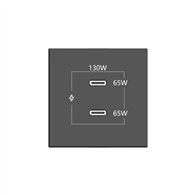 kramer electronics mc-2c130w(b) negro