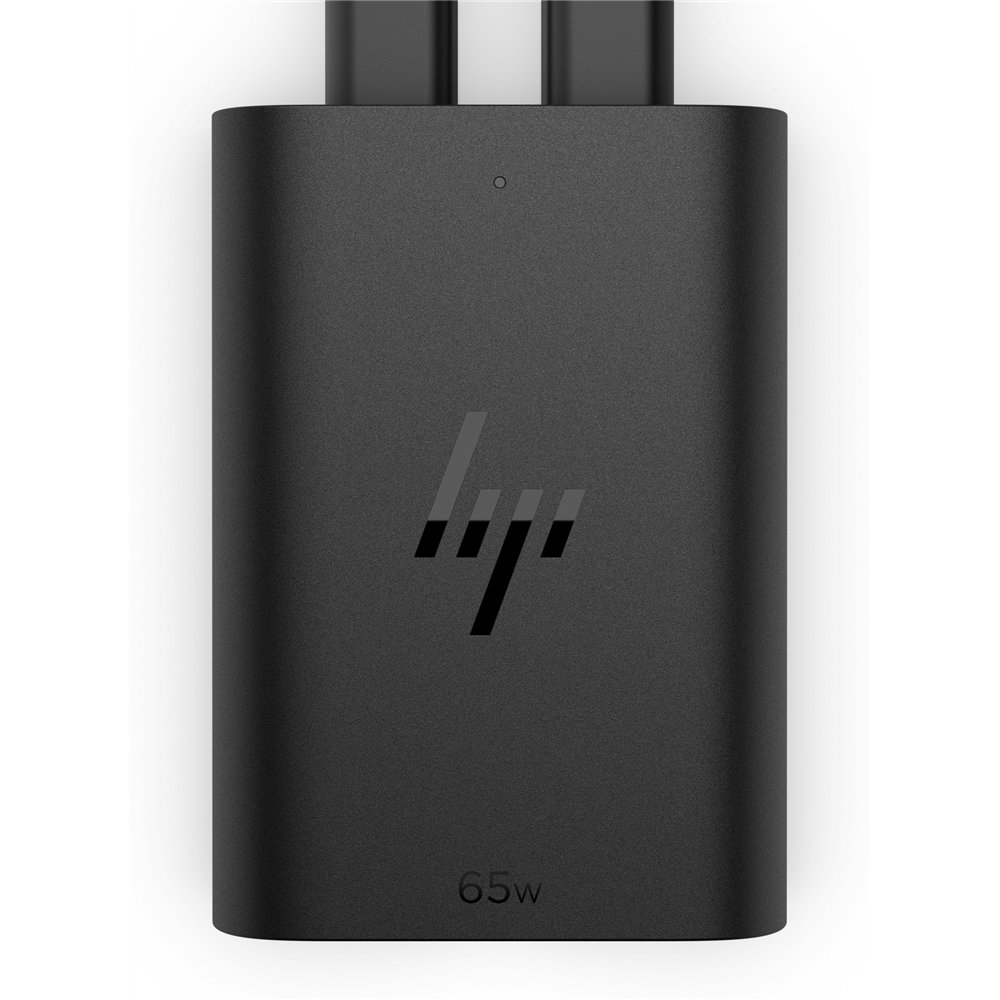 hp cargador para portátil de con usb-c gan de 65 w