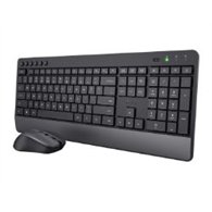 teclado+ratón trust trezo rf wireless negro (24531)