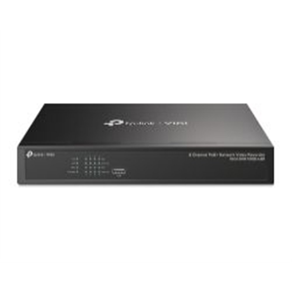 vídeograbador tp-link h.265+ 8ch poe (vigi nvr1008h-8p)
