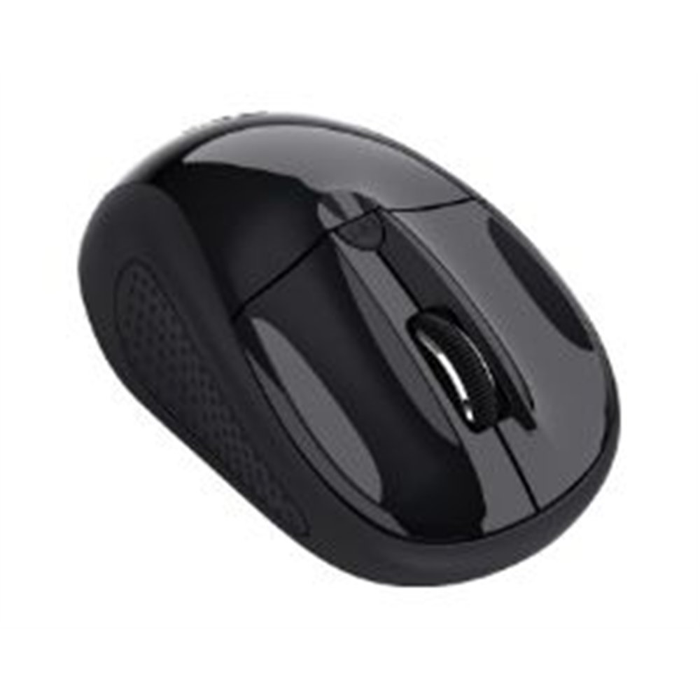 ratón trust óptico wireless rf negro (24658)