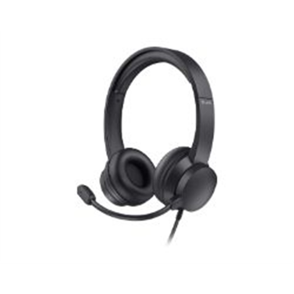 auric+micro trust hs-201 2.0 usb-a negros (25373)