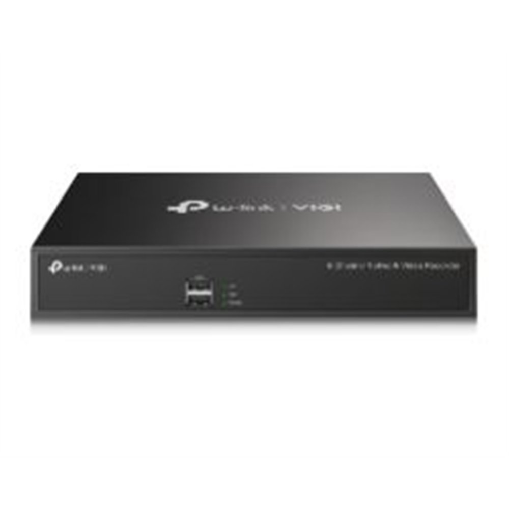 vídeograbador ip tp-link h.265 8ch negro (vigi nvr1008h