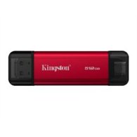 ssd kingston 512gb dual usb-a/c 3.1 negro/rojo (spsd/51