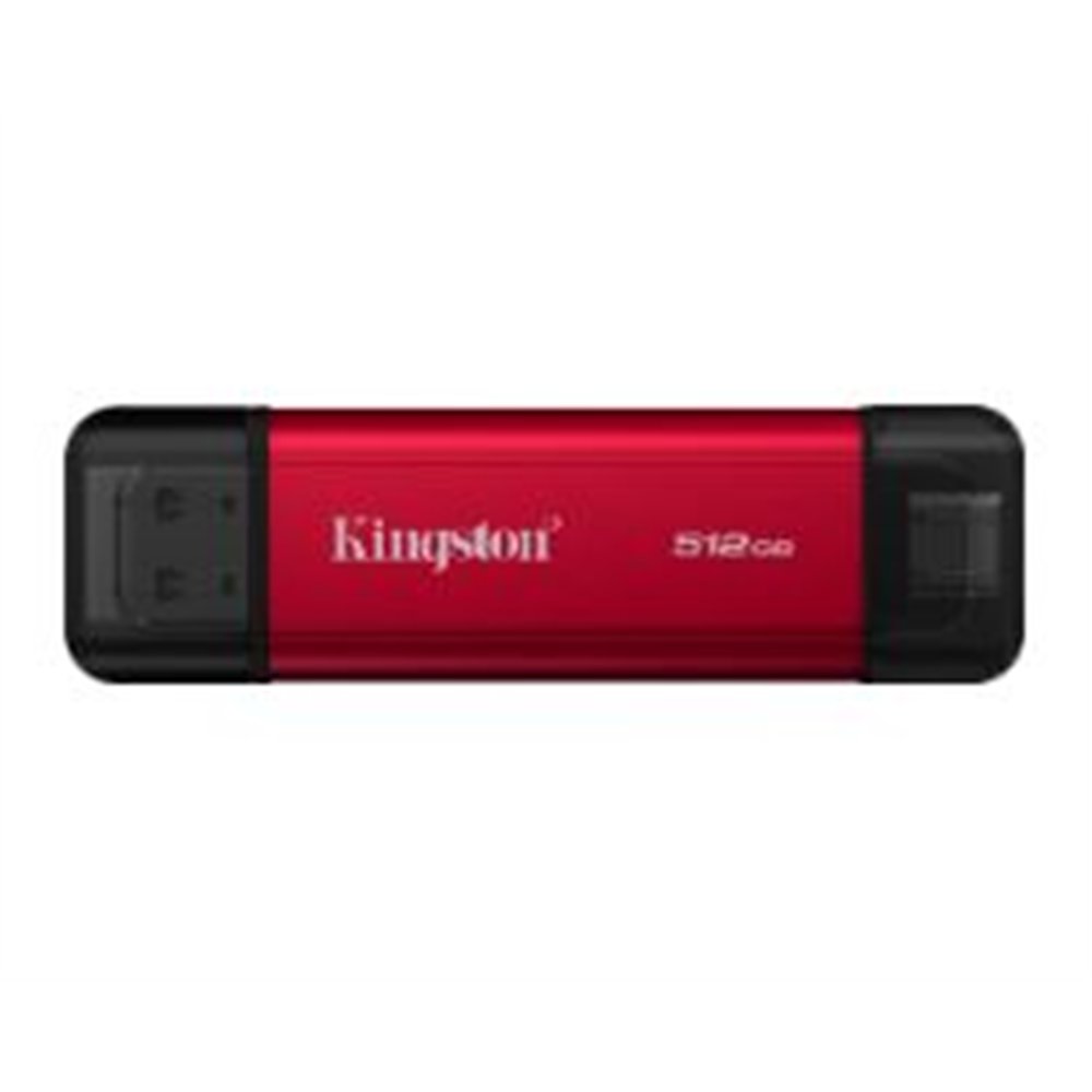 ssd kingston 512gb dual usb-a/c 3.1 negro/rojo (spsd/51
