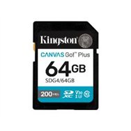 kingston sdxc canvas go plus 64gb gen4 (sdg4/64gb)