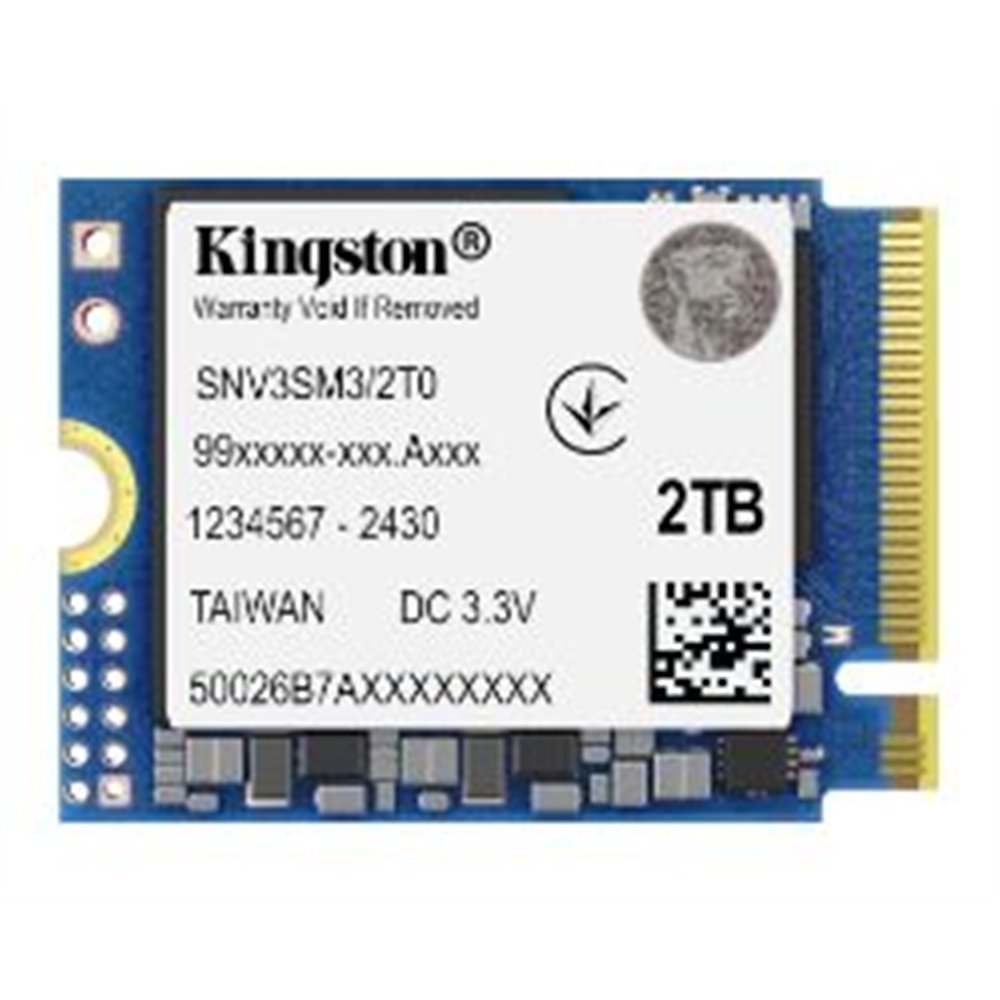 ssd kingston 2tb m.2 2230 nvme pcie 4.0 (snv3sm3/2t0)