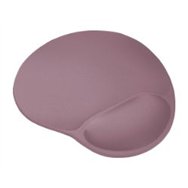 alfombrilla trust bigfoot ergonómica gel rosa (26013)