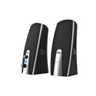 altavoces trust mila 2.0 5w 3.5mm negros (16697)