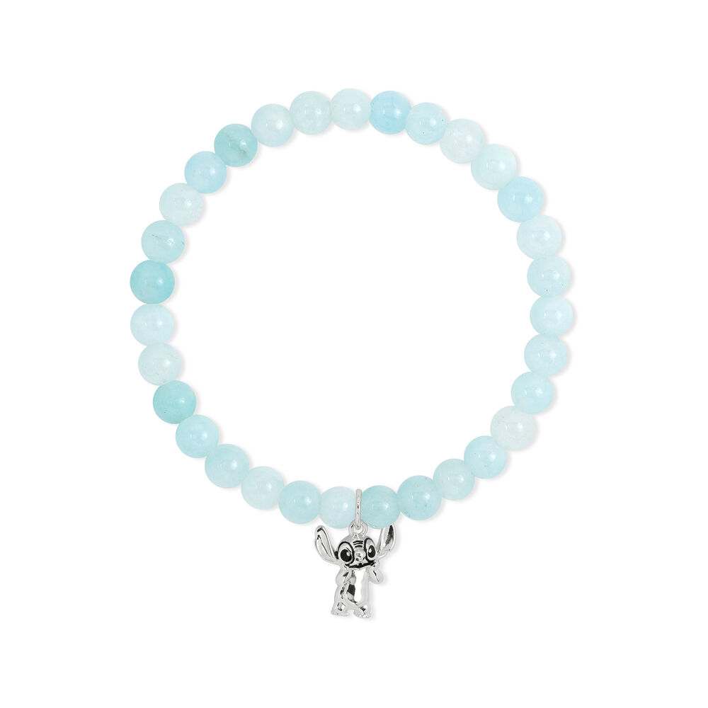 pulsera stitch disney plata