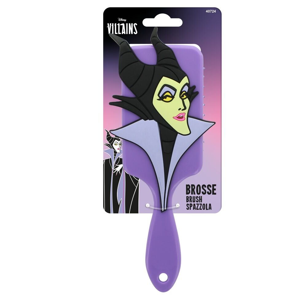 cepillo pelo 3d malefica villanas disney