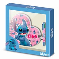 diario + boligrafo stitch disney