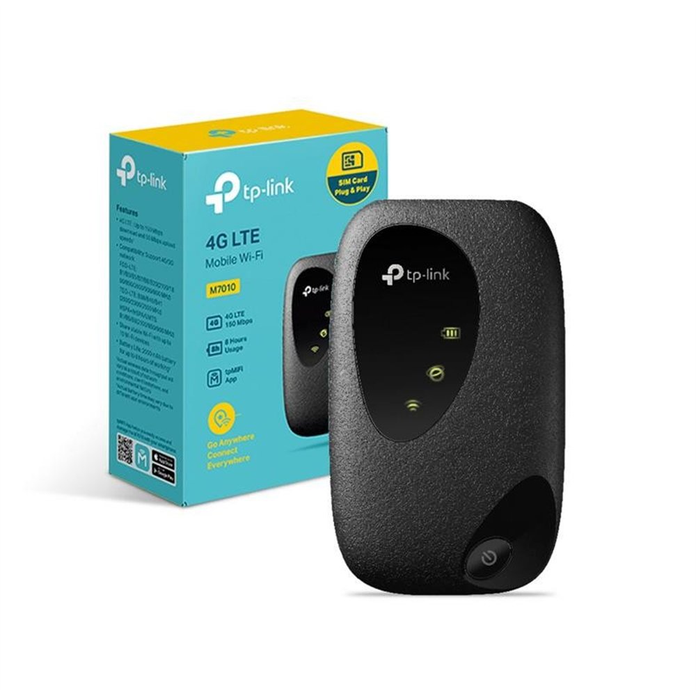 wireless router portable tp-link mifi m7010 4g lte 150mbps