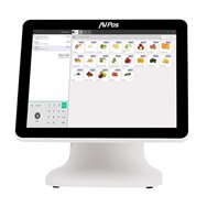 tpv avpos k5000 plus 15 aluminio intel i7/8gb/128gb/lan 1000/wifi/multim 3yr gar/2ªpantalla/w11pro white