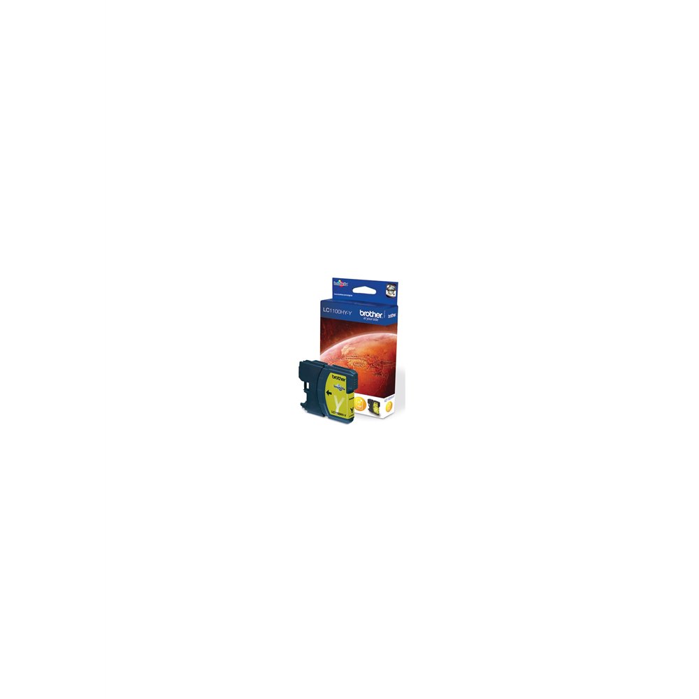 cartucho brother lc-1100 hy amarillo lc1100hyy