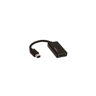 startech.com adaptador conversor mini displayport a hdmi macho a hembra - 4k 60hz negro