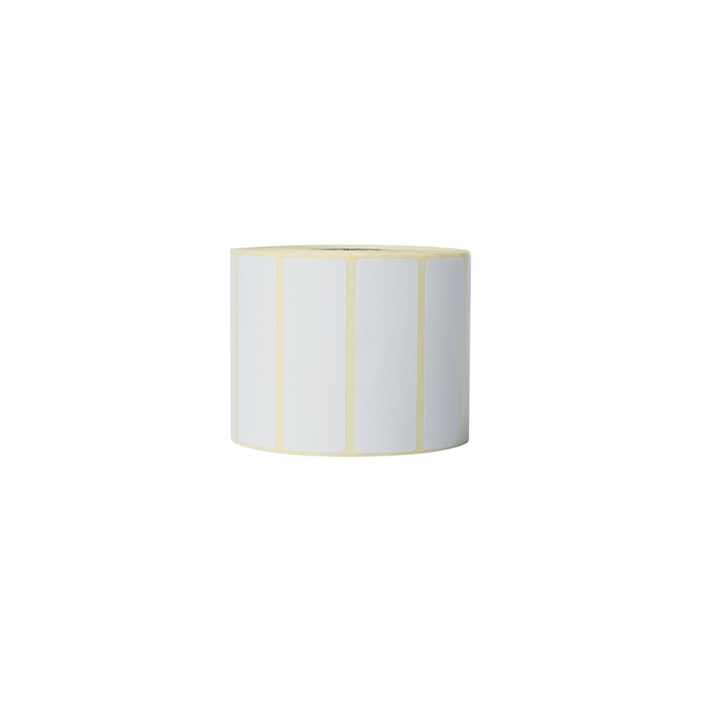 brother bde-1j026076-102 blanco etiqueta para impresora autoadhesiva